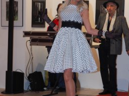 Fashion Show in der Contemplor Galerie Wien am 14. 03. 2024